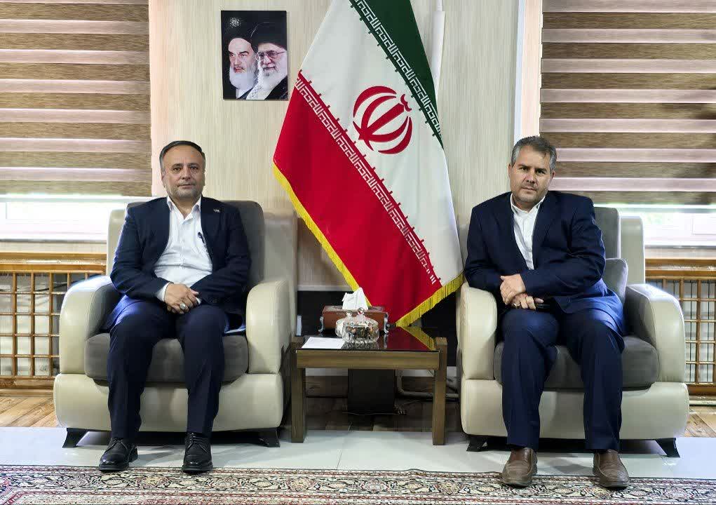 دیدار مسئول دفتر صدا و سیمای مرکز ماکو با سرپرست فرمانداری ماکو