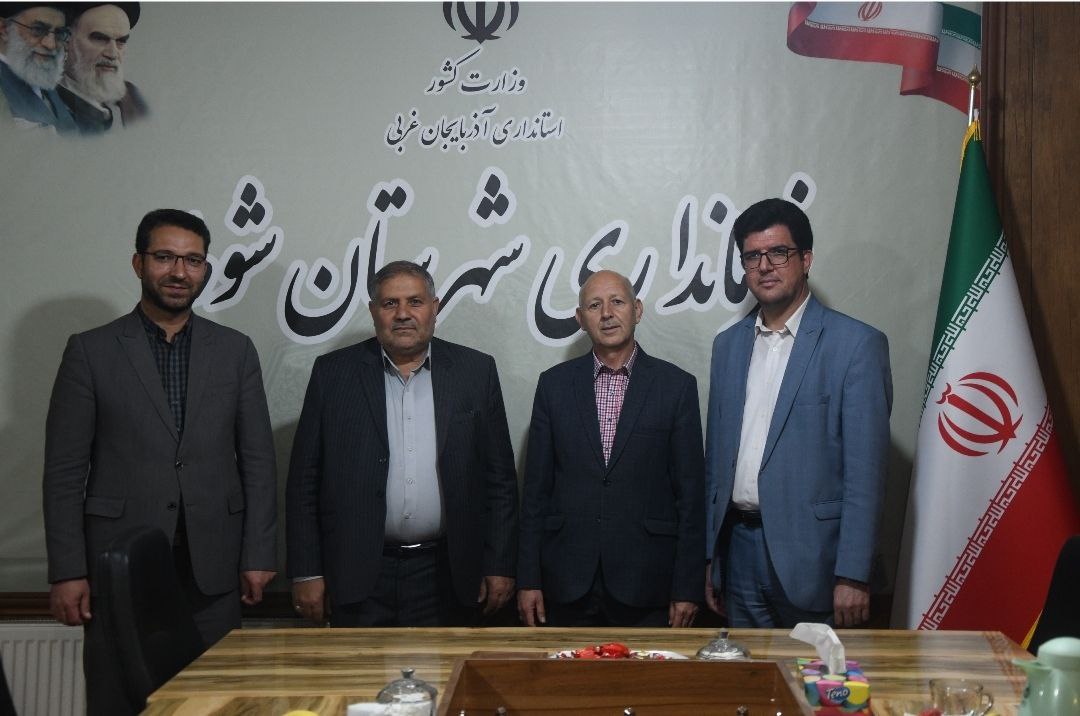 نشست هم اندیشی فرمانداران شهرستان های ماکو ، شوط ، پلدشت و چالدران در فرمانداری شوط