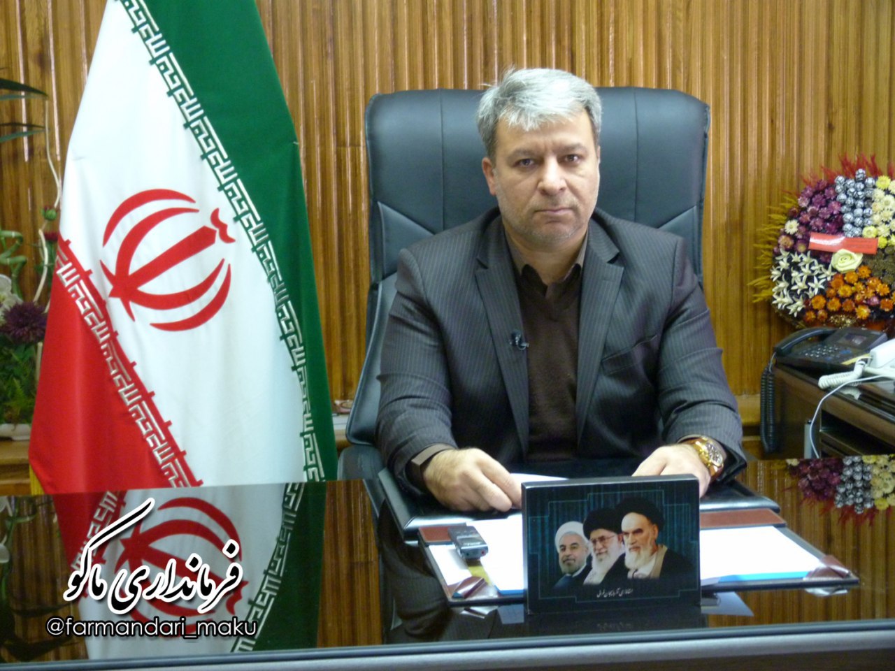 پیام دعوت فرماندار شهرستان ماکو برای حضور حماسی مردم در راهپیمایی 13آبان