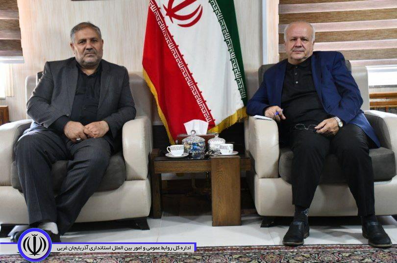 دیدار محمد ابراهیمی سرکنسول جدید ایران در ارزروم ترکیه با فرماندار شهرستان ماکو