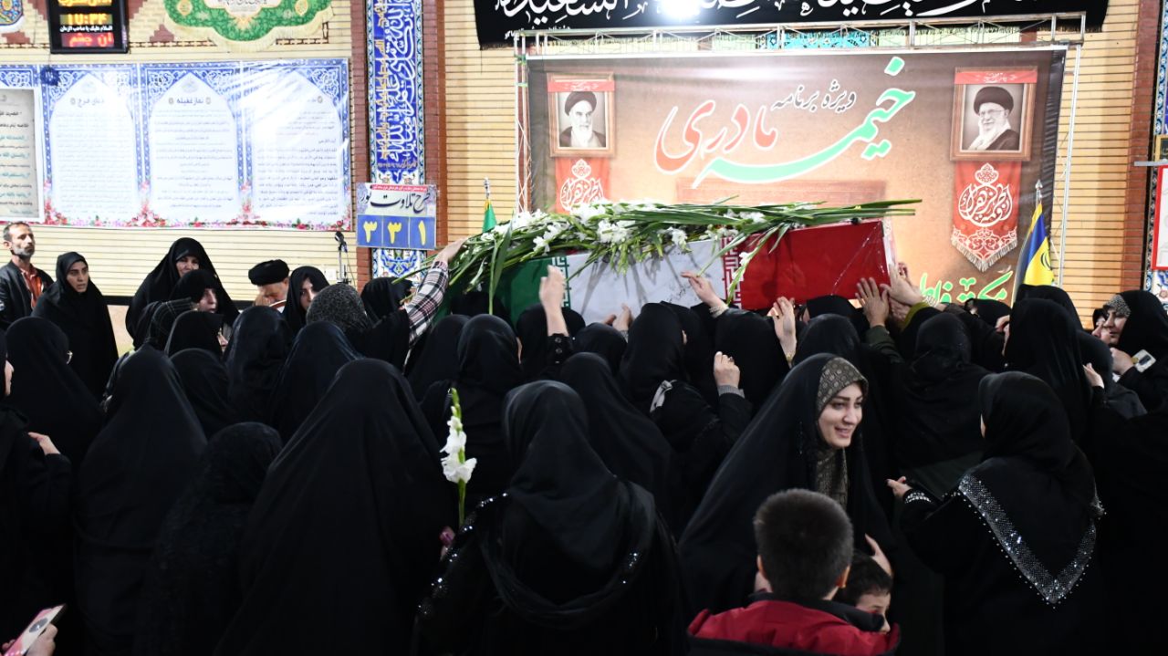 برگزاری آیین وداع و استغاثه از شهید گمنام و ویژه برنامه خیمه مادری