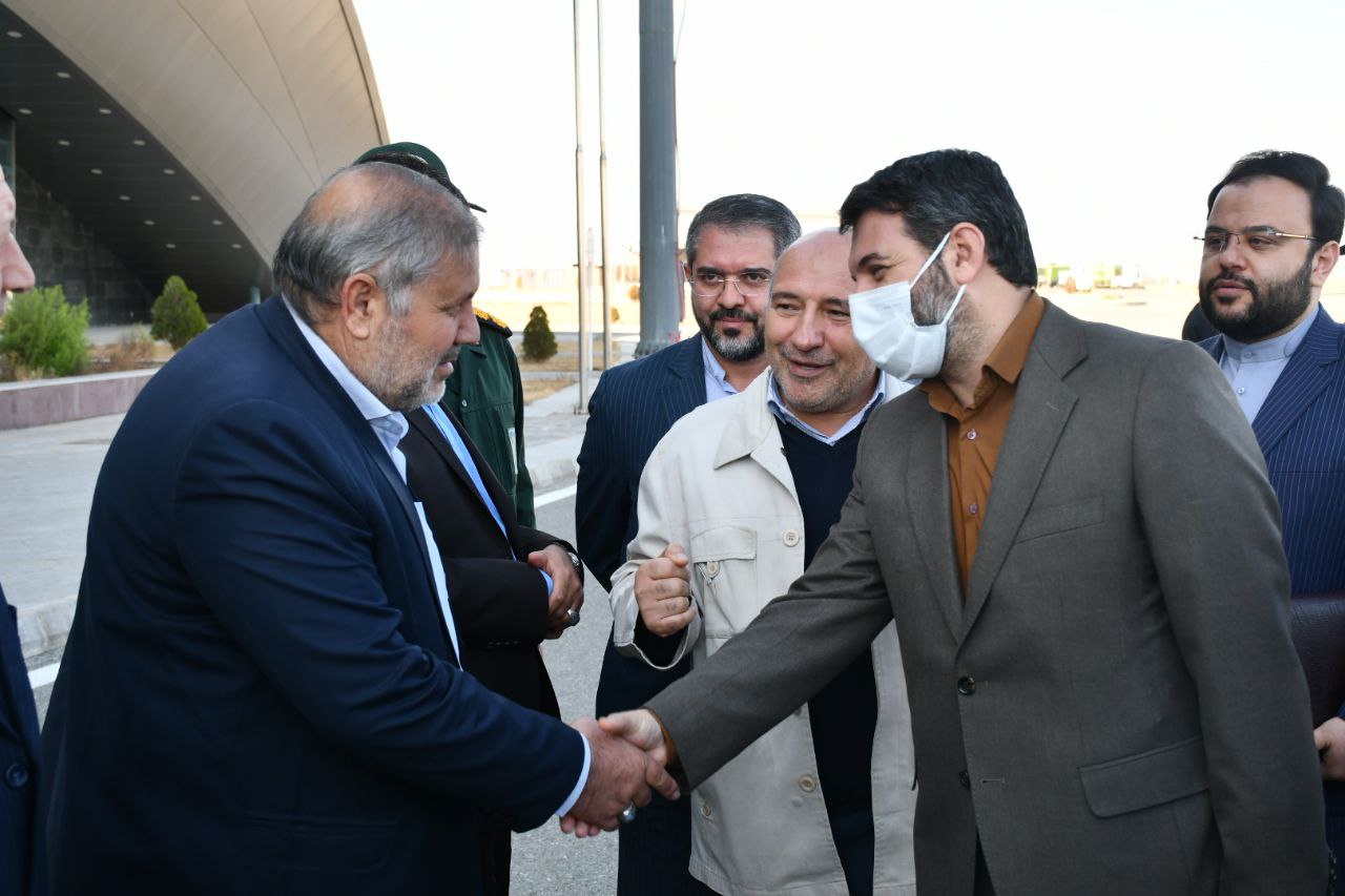عبدالملکی مشاور رئیس جمهور و دبیر شورای عالی مناطق آزاد کشور وارد منطقه آزاد ماکو شد