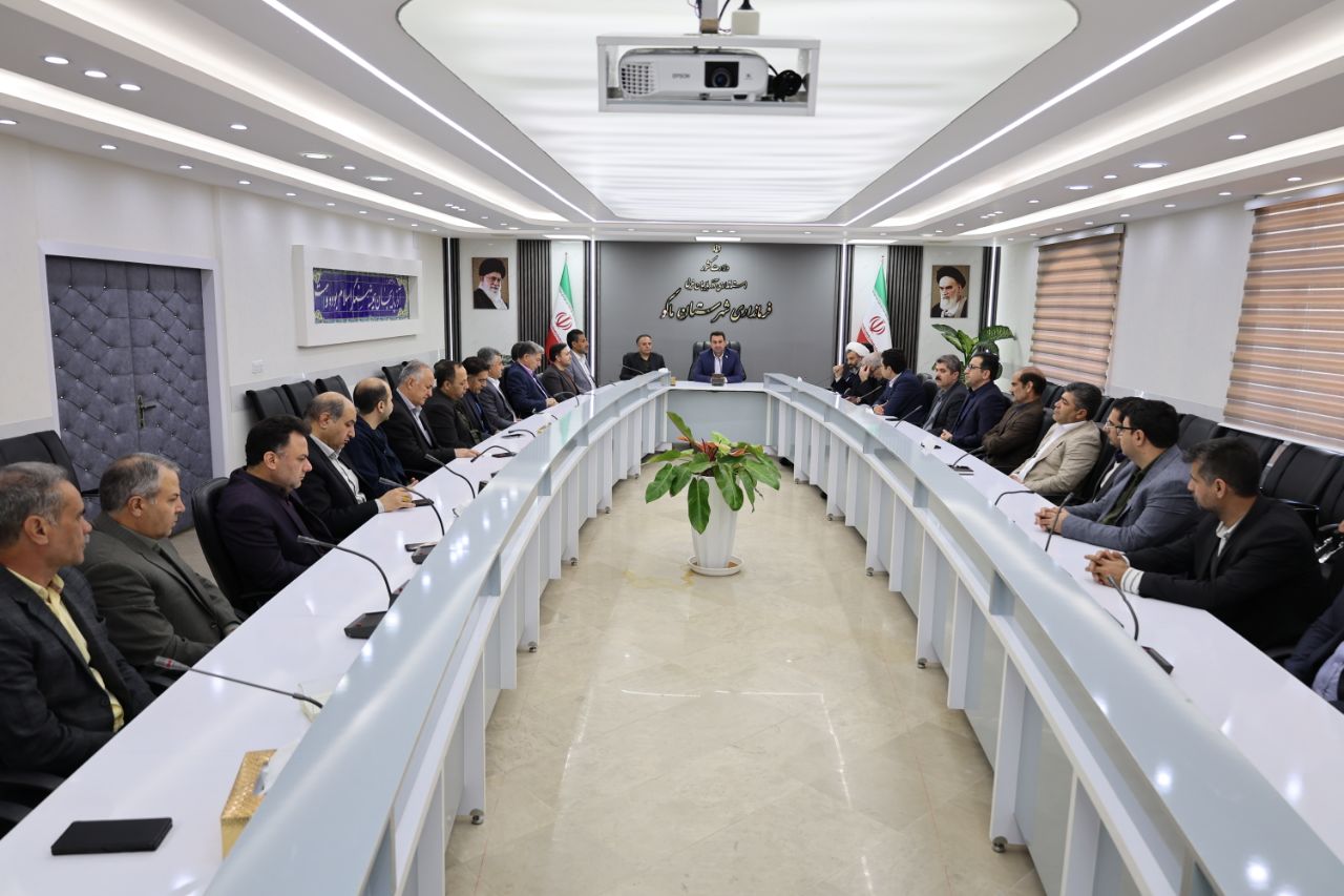 دیدار نوروزی اعضای شورای اداری شهرستان با فرماندار ماکو