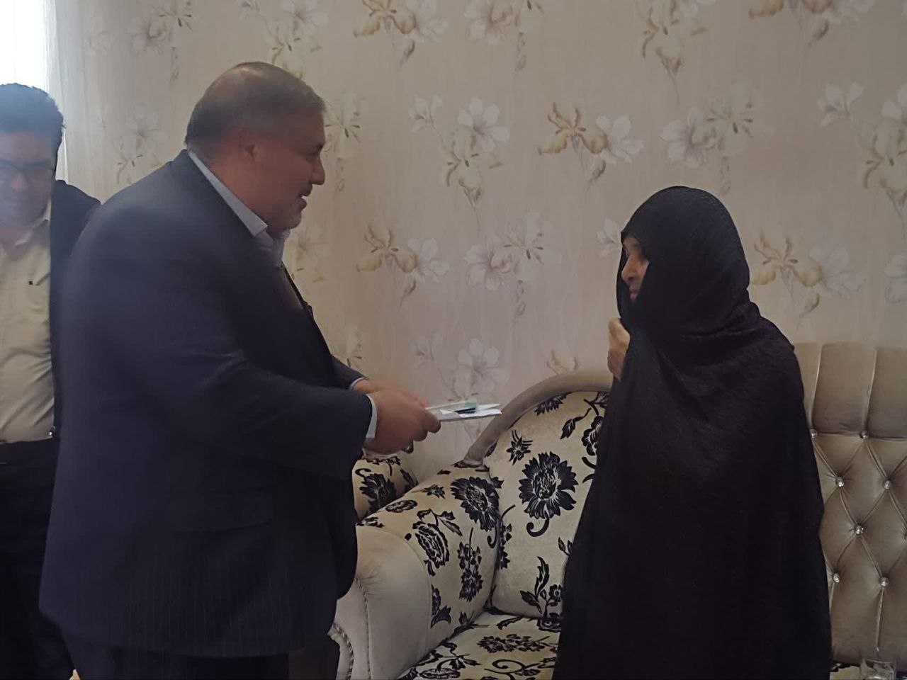 دیدار با مادر بزرگوار شهید والامقام جعفرصادق پام