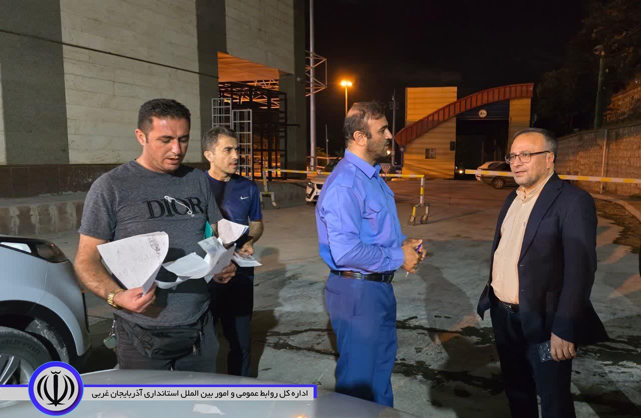 در دل شب، فرماندار ماکو صدای رانندگان شد