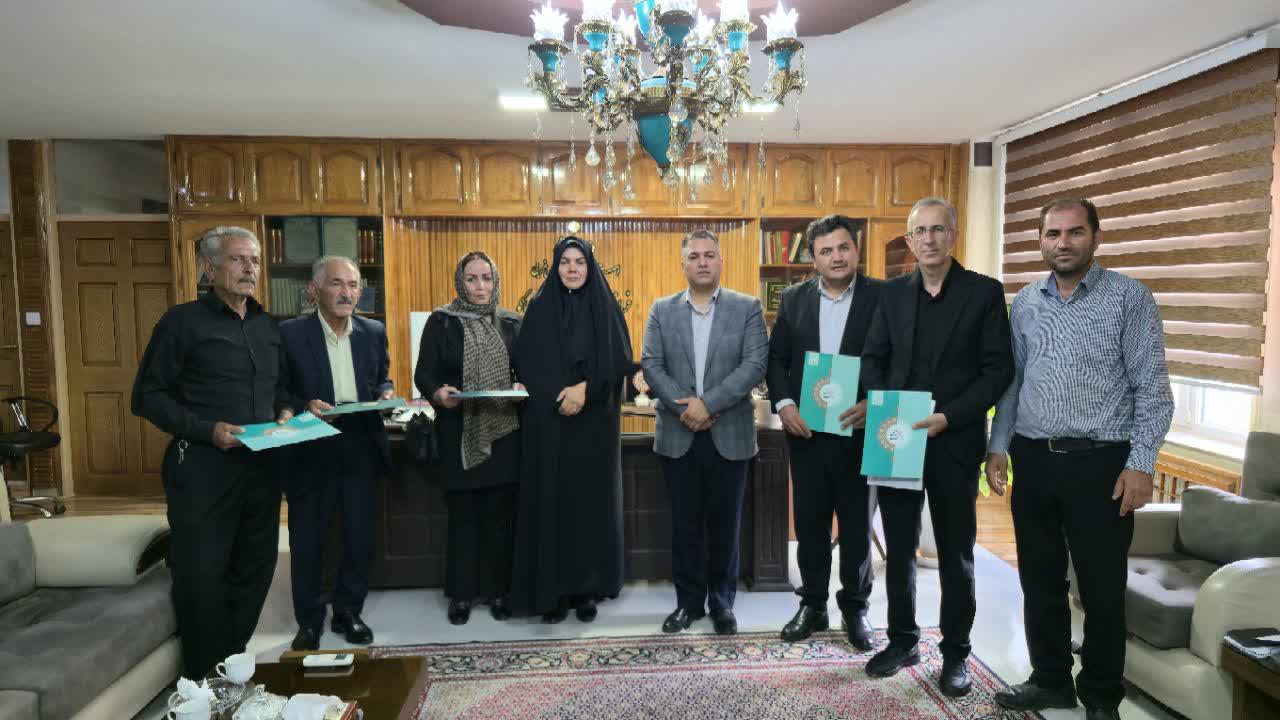 دیدار مدیرکل بیمه اجتماعی کشاورزان، روستاییان و عشایر با فرماندار شهرستان ماکو