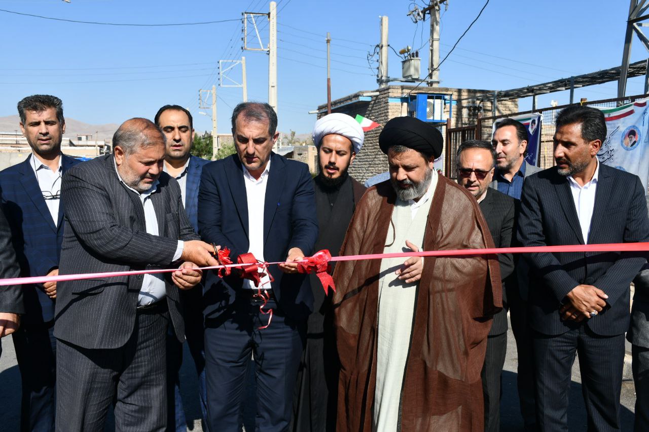 افتتاح طرح هادی و آسفالت معابر روستای بلجک از توابع بخش مرکزی شهرستان ماکو