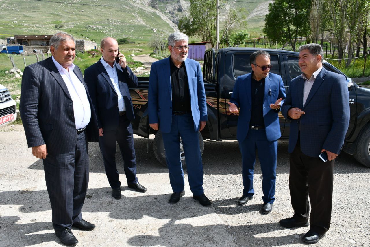 بازدید از راه روستایی تکمه آغبلاغ چمنلو