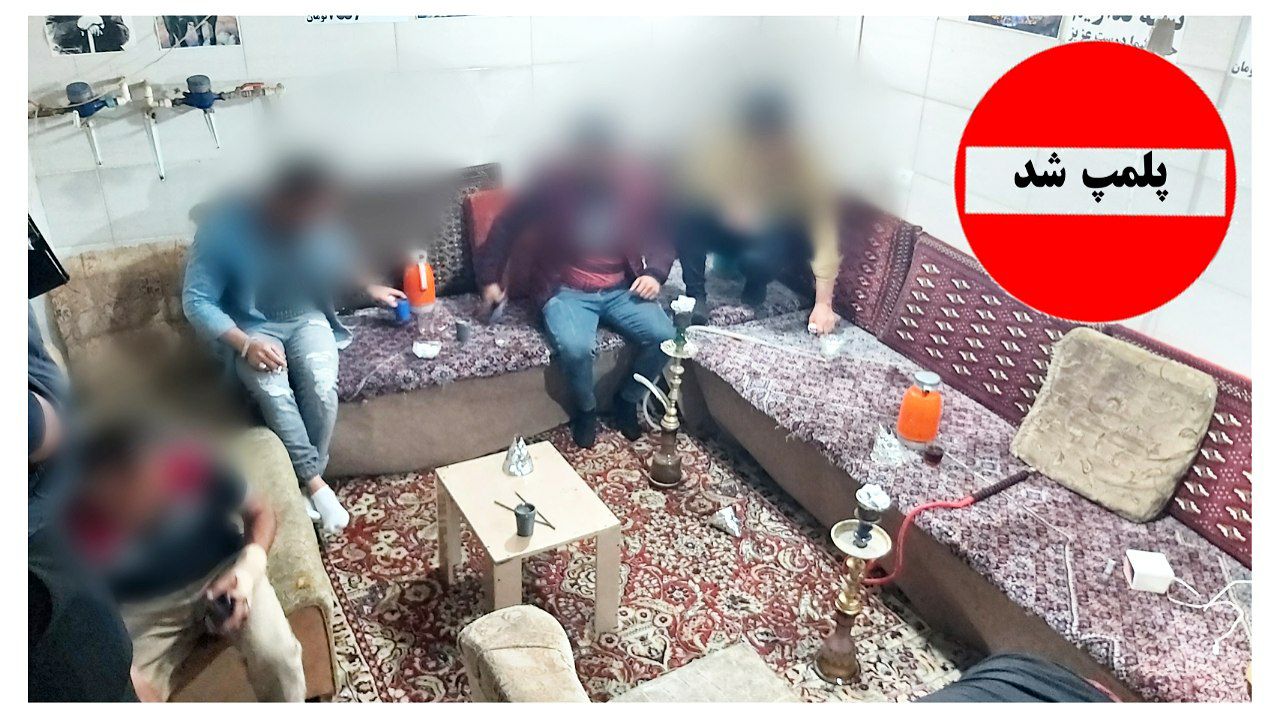 قلیانسرای متخلف در ماکو پلمپ گردید