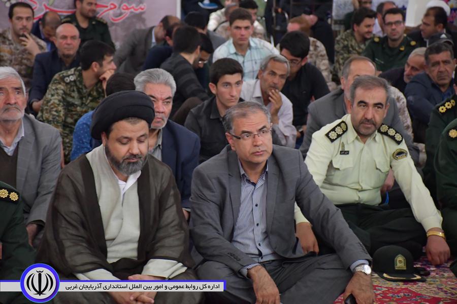 گزارش تصویری - مراسم بزرگداشت سوم خرداد و تجلیل از فاتحان خرمشهر ، عملیات غرور آفرین بیت المقدس در ماکو