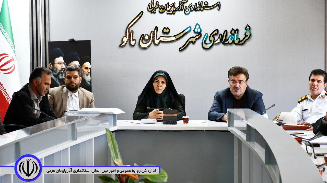 سومین جلسه شورای ترافیک شهرستان ماکو برگزار شد