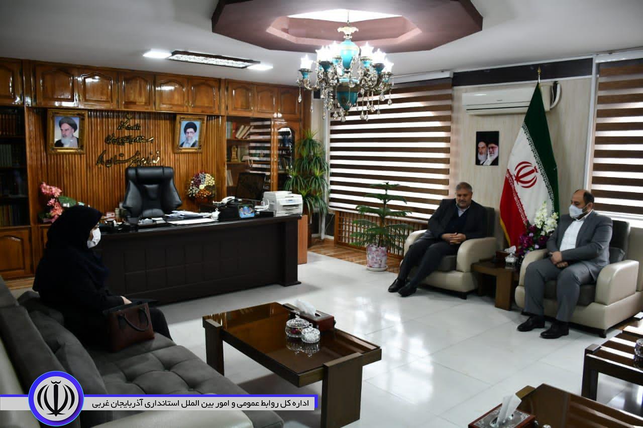 دیدار  مدیر کل دامپزشکی استان آذربایجان غربی با فرماندار شهرستان ماکو