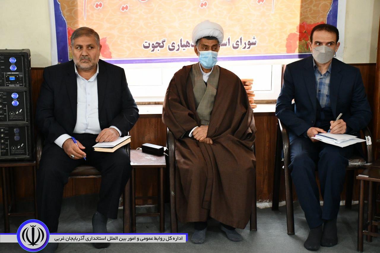 حضور نادر کاظمی فرماندار شهرستان ماکو در جمع صمیمی مردم روستای گجوت