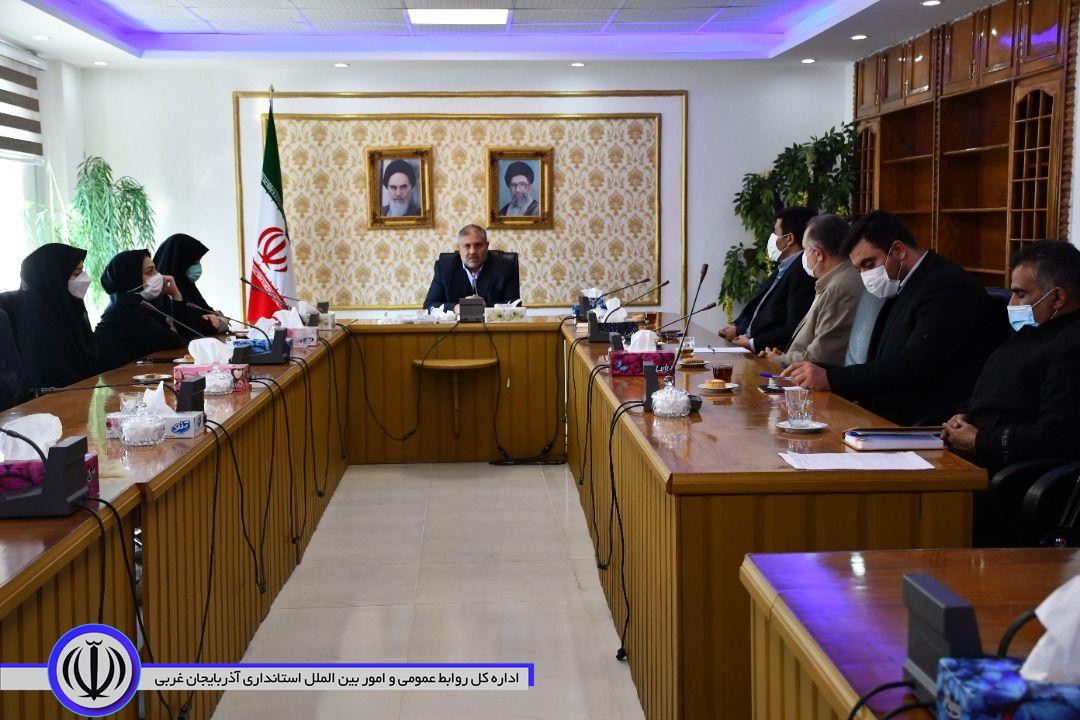 اولین نشست صمیمی فرماندار جدید شهرستان ماکو با کارکنان فرمانداری