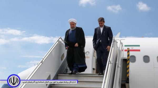 رئیس جمهور وارد ماکو شد