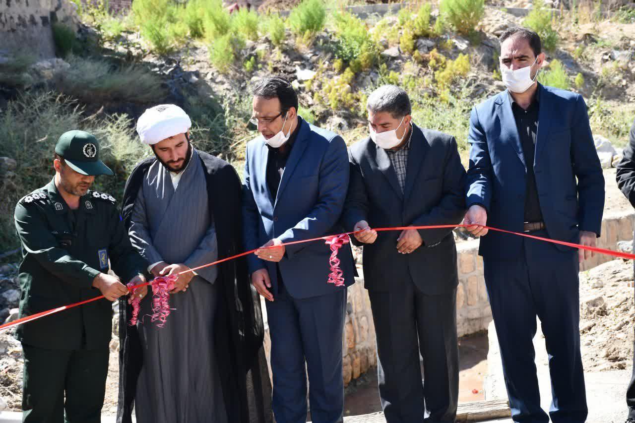 افتتاح طرح های عمران و توسعه روستایی بخش مرکزی و بازرگان
