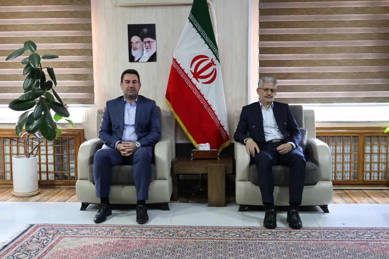 دیدار نوروزی رئیس دادگستری بهمراه دادستان شهرستان ماکو با فرماندار این شهرستان