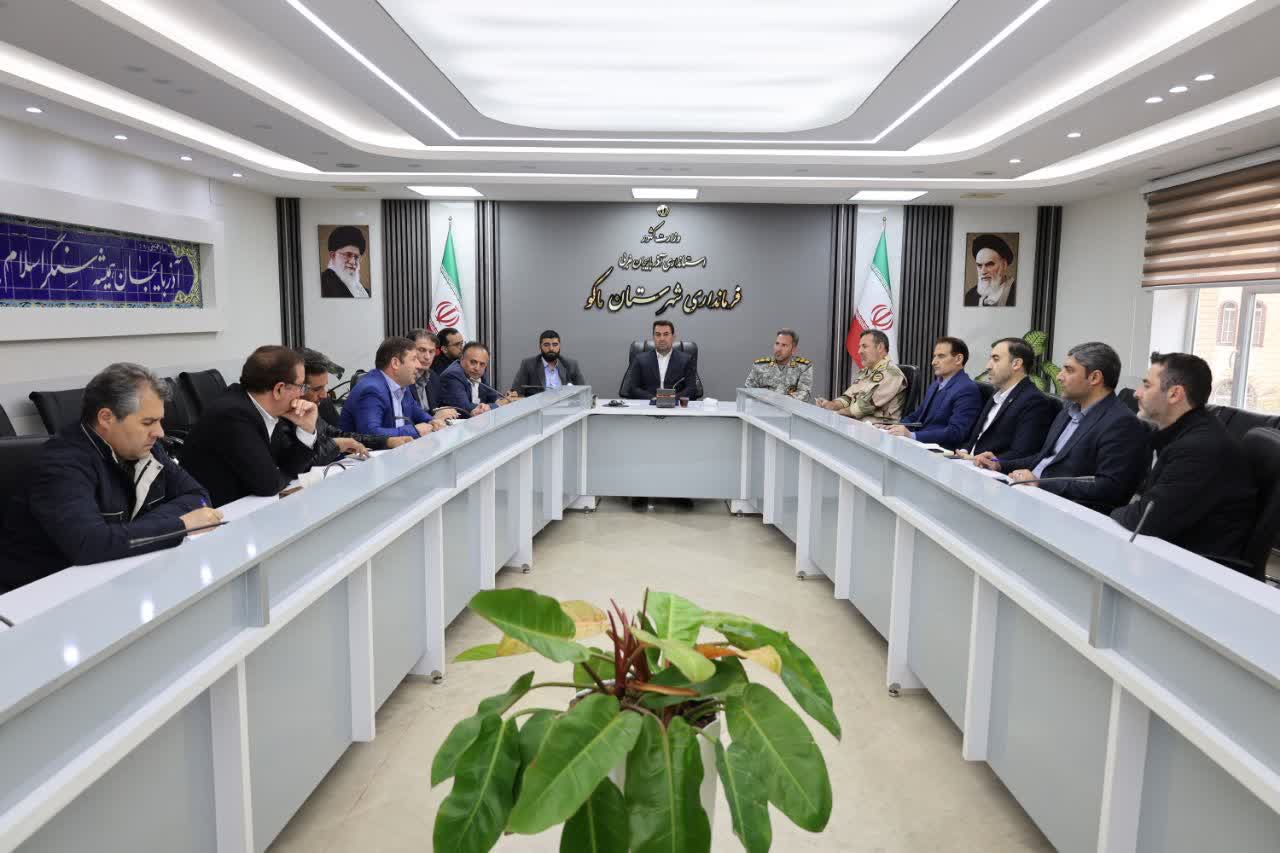 جلسه ساماندهی تردد مرزنشینان از مرز بازرگان برگزار شد.