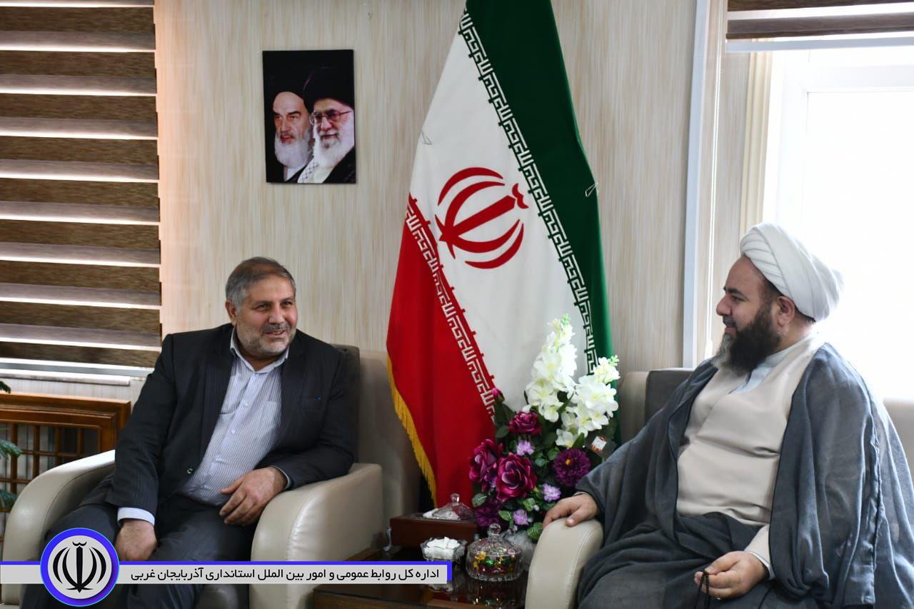 دیدار امام جمعه شهرستان پلدشت با فرماندار شهرستان ماکو