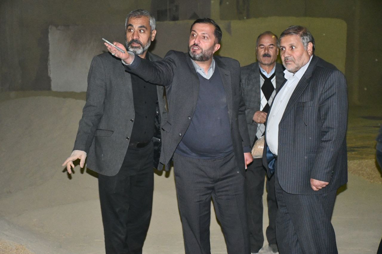 بازدید فرماندار شهرستان ماکو از کارخانه آرد شوط - ماکو