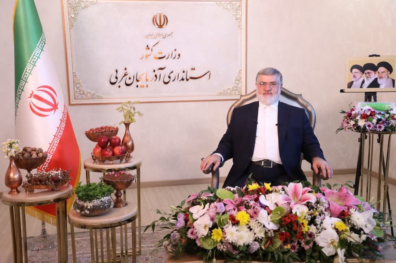 پیام تبریک محمد صادق معتمدیان استاندار آذربایجانغربی به مناسبت حلول سال جدید شمسی