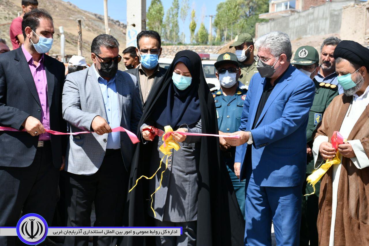 افتتاح طرح هادی روستای دیبک از پروژه های بنیاد مسکن انقلاب اسلامی شهرستان ماکو با اعتبار 420 میلیون تومان