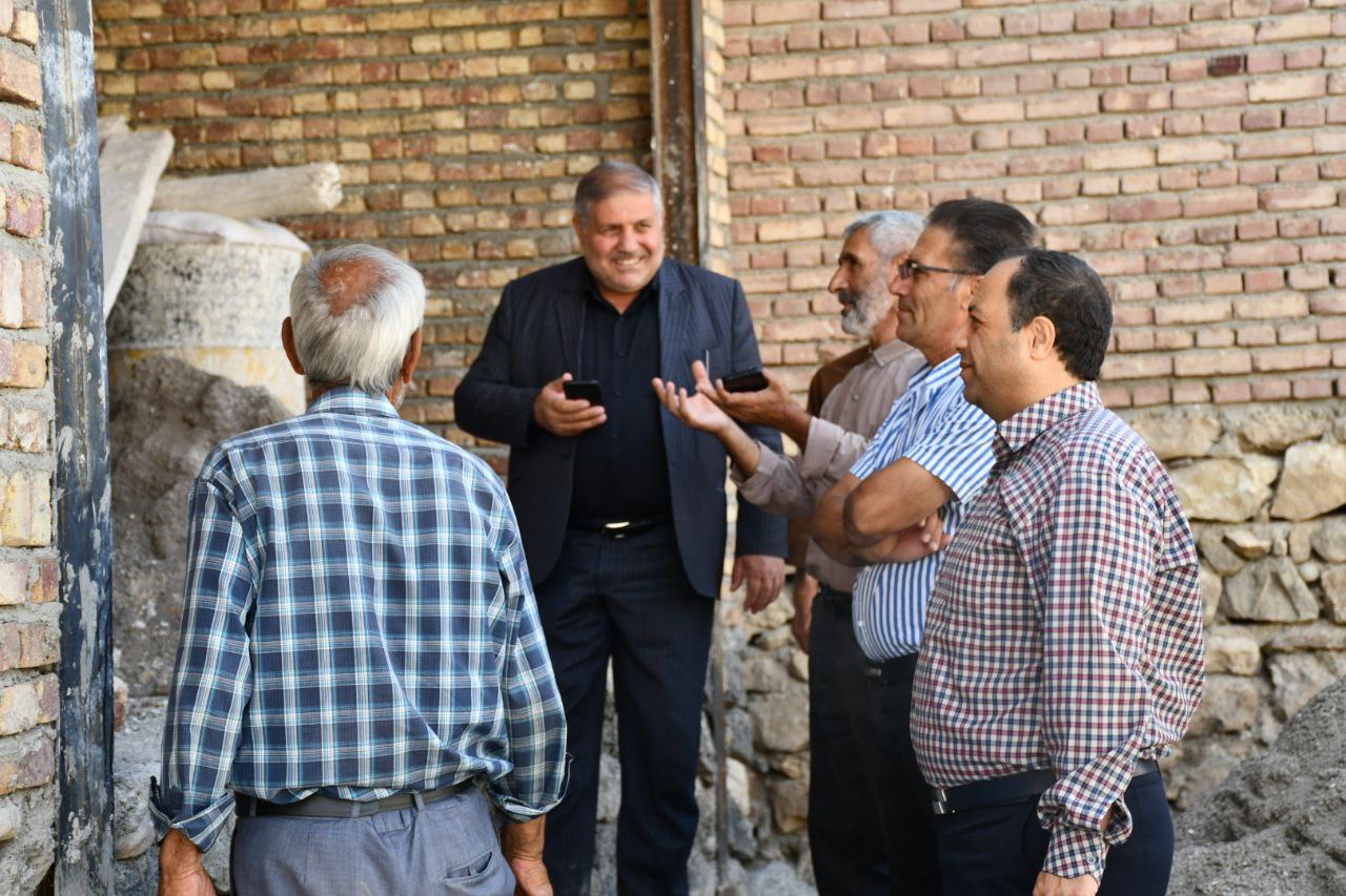 بازدید نادر کاظمی فرماندار شهرستان ماکو از عملیات اجرایی احداث ساختمان دهیاری روستای باشکند از توابع بخش مرکزی شهرستان ماکو