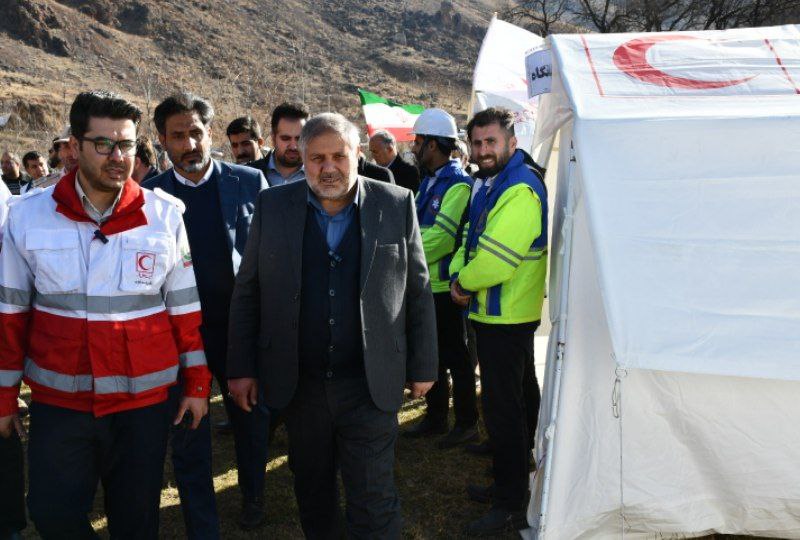 با هدف ارزیابی میزان آمادگی نیروهای امدادی و خدماتی مانور زلزله در ماکو برگزار شد