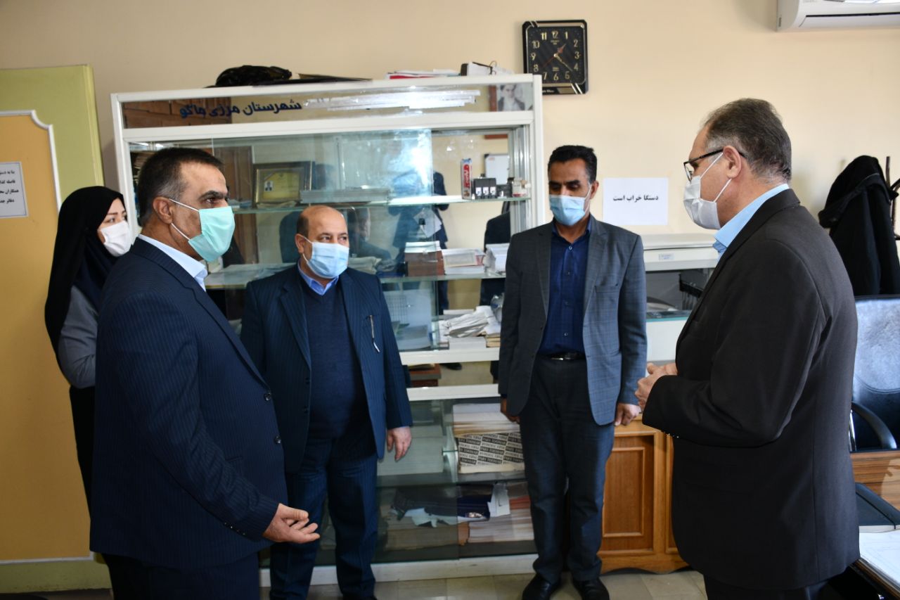 در اولین روز کاری دکتر علی محمدی ایروانلو در فرمانداری شهرستان ماکو :