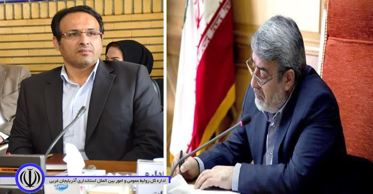 با حکم وزیر کشور " امیر نعنائی" به عنوان بخشدار ، بخش مرکزی شهرستان ماکو منصوب شد