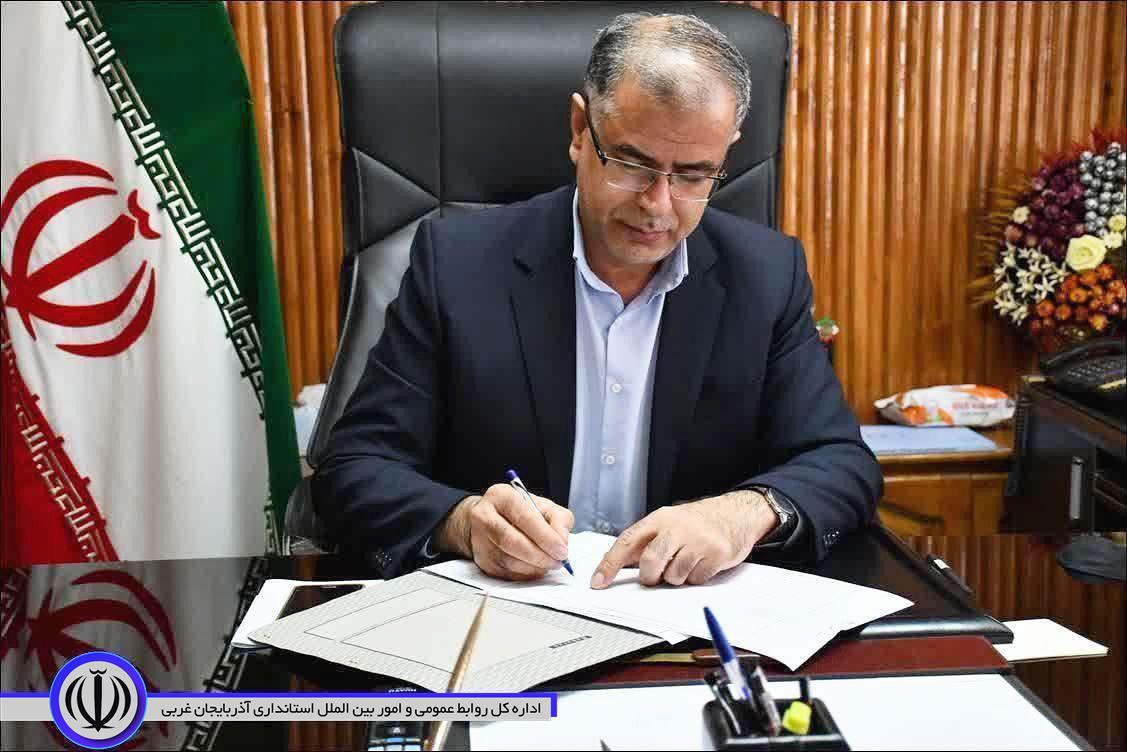 پیام تبریک فرماندار شهرستان ماکو به مناسبت ۲۶ آذر روز ملی حمل و نقل