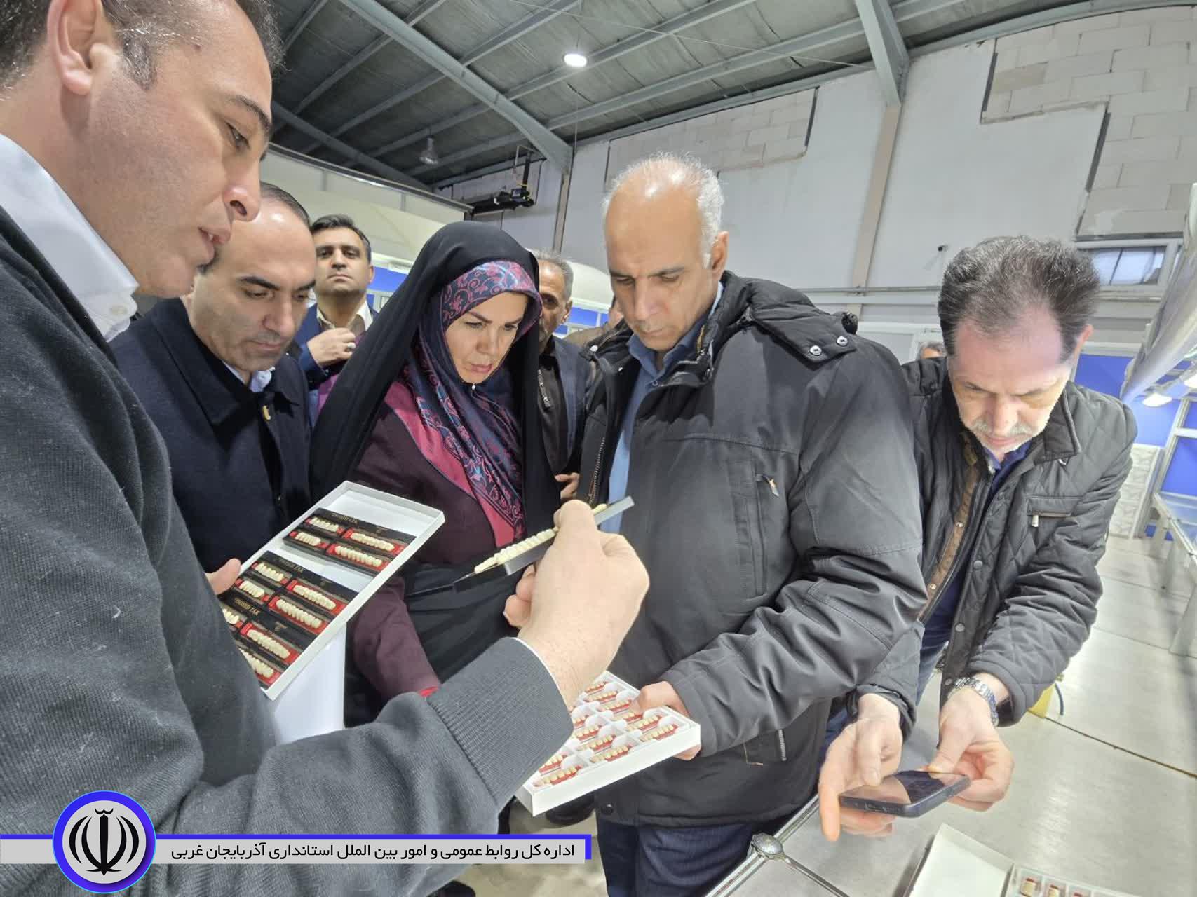 بازدیدمعاون اقتصادی استاندار، و فرماندار ماکو از شرکت بتادنت