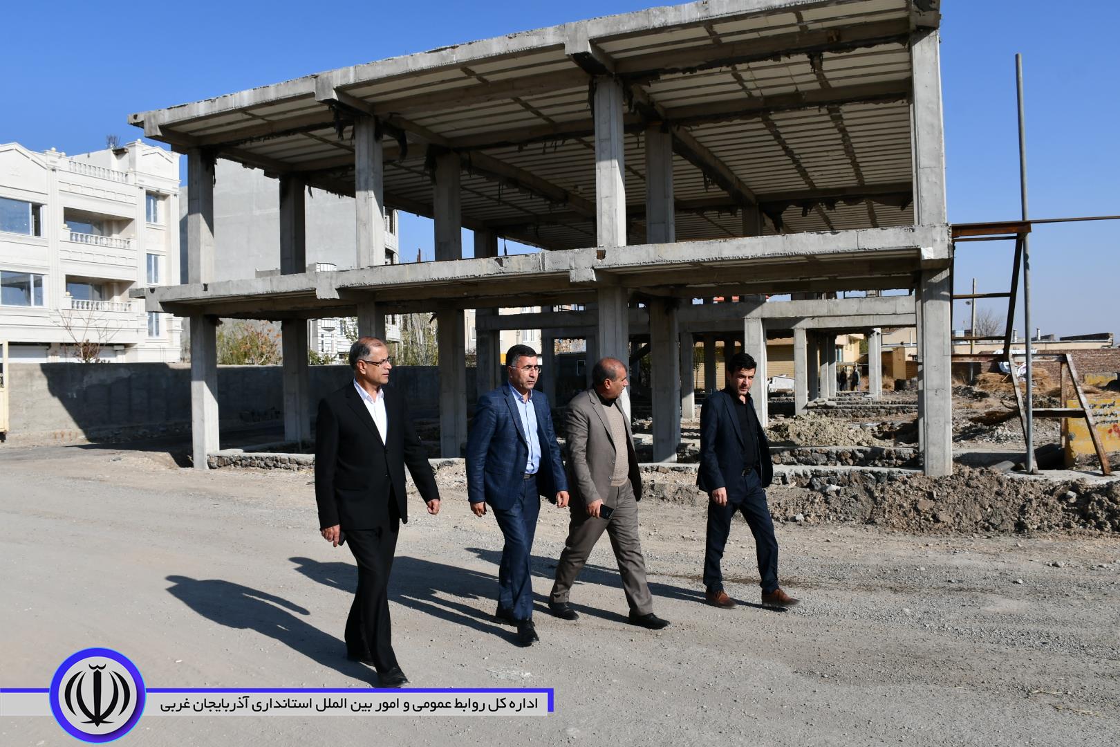 بازدید مدیرکل دفتر امور شهری و شوراهای استانداری از شهرداری ماکو و بازرگان