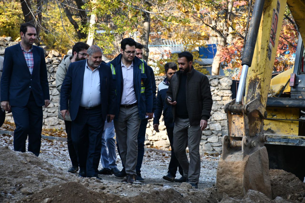 بازدید نادر کاظمی فرماندار شهرستان ماکو از پروژه گازرسانی به روستاهای مسیر قره خاچ ، ترکان ، دیبک و بارون