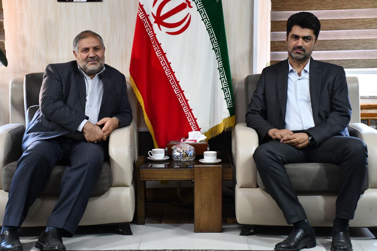 دیدار دکتر مهدی زواری رئیس دانشگاه آزاد اسلامی استان آذربایجان غربی با نادر کاظمی فرماندار شهرستان ماکو