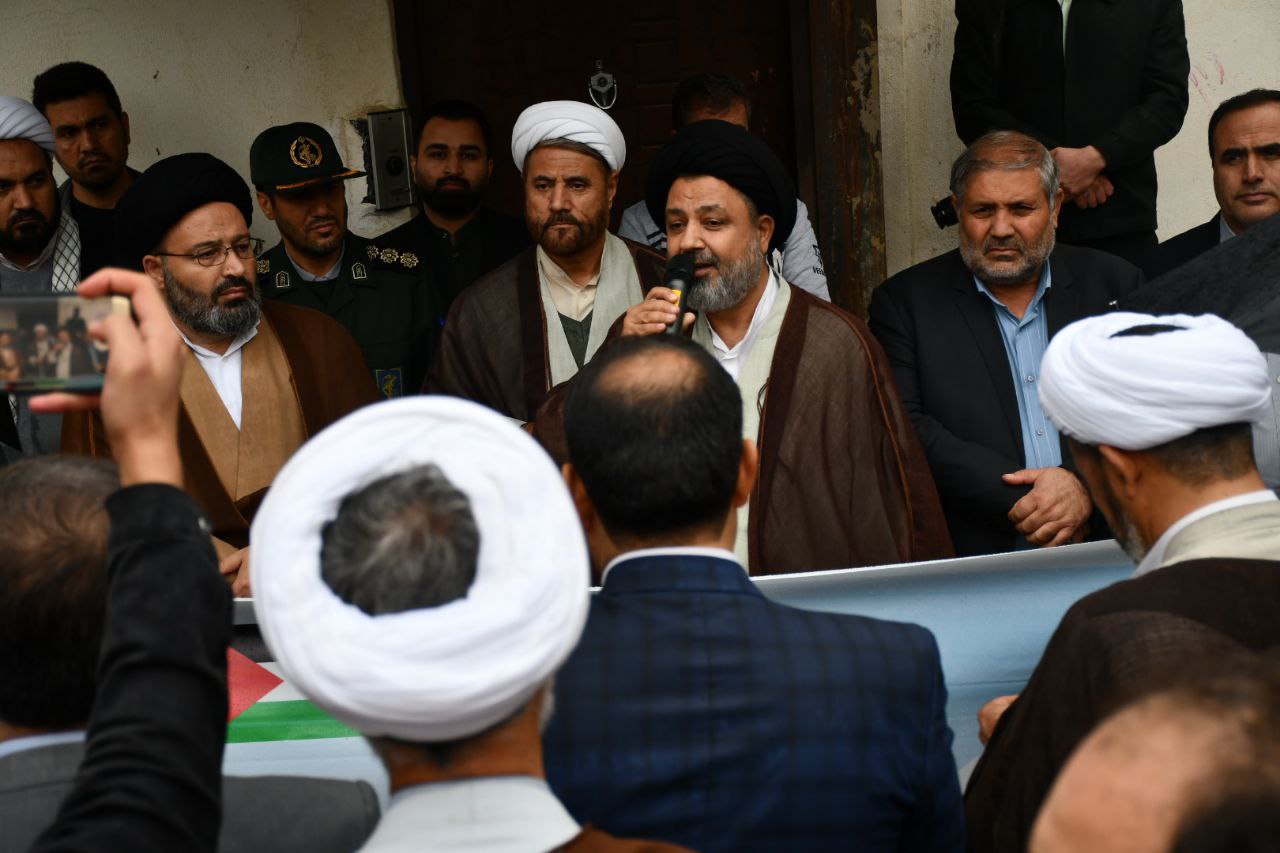 تجمع خودجوش مردمی شهرستان ماکو در اعتراض به حمله ظالمانه رژیم کودک کش صهیونیستی به بیمارستان المعمدانی غزه