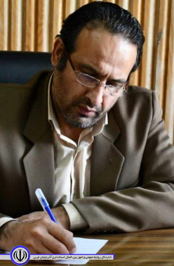 پیام تبریک امیر نعنائی بخشدار مرکزی ماکو بمناسبت 14 تیرماه روز شهرداری ها و دهیاری ها