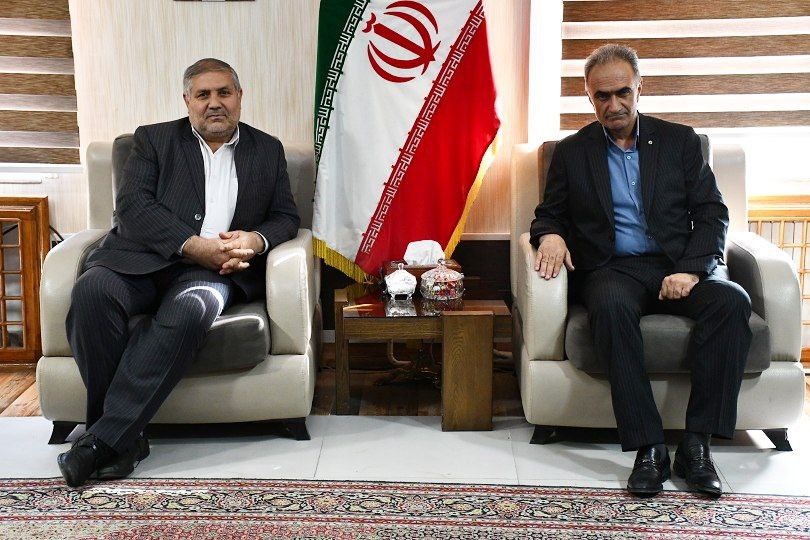 دیدار منتخب دوازدهمین دوره انتخابات مجلس شورای اسلامی با فرماندار شهرستان ماکو