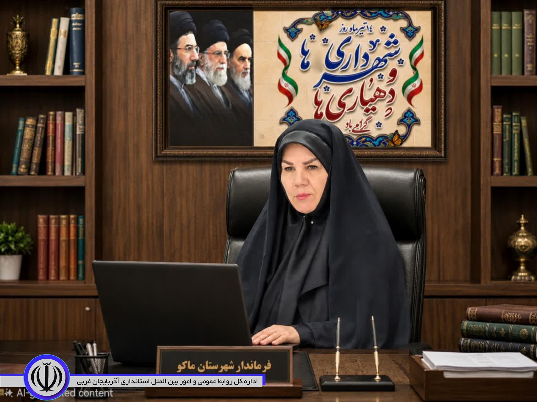 پیام فرماندار شهرستان ماکو به مناسبت 14 تیر، روز شهرداریها و دهیاریها