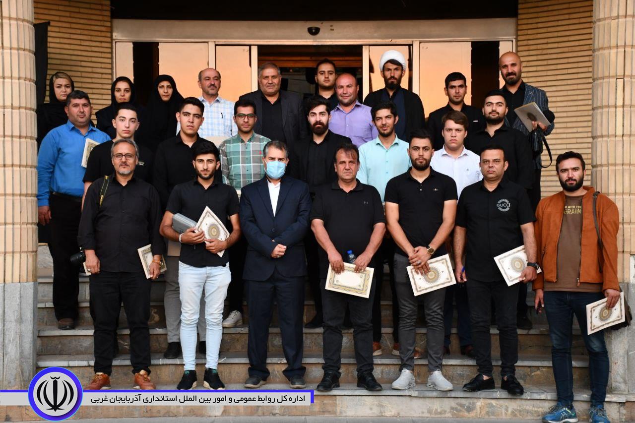 تجلیل نادر کاظمی فرماندار شهرستان ماکو از خبرنگاران و فعالان عرصه رسانه شهرستان ماکو به مناسبت گرامیداشت روز خبرنگار
