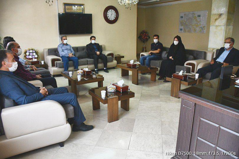 دیدار رئیس دانشگاه جامع علمی و کاربردی استان با فرماندار ماکو