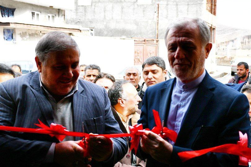 افتتاح ساختمان دهیاری روستای سنگر از توابع بخش مرکزی شهرستان ماکو