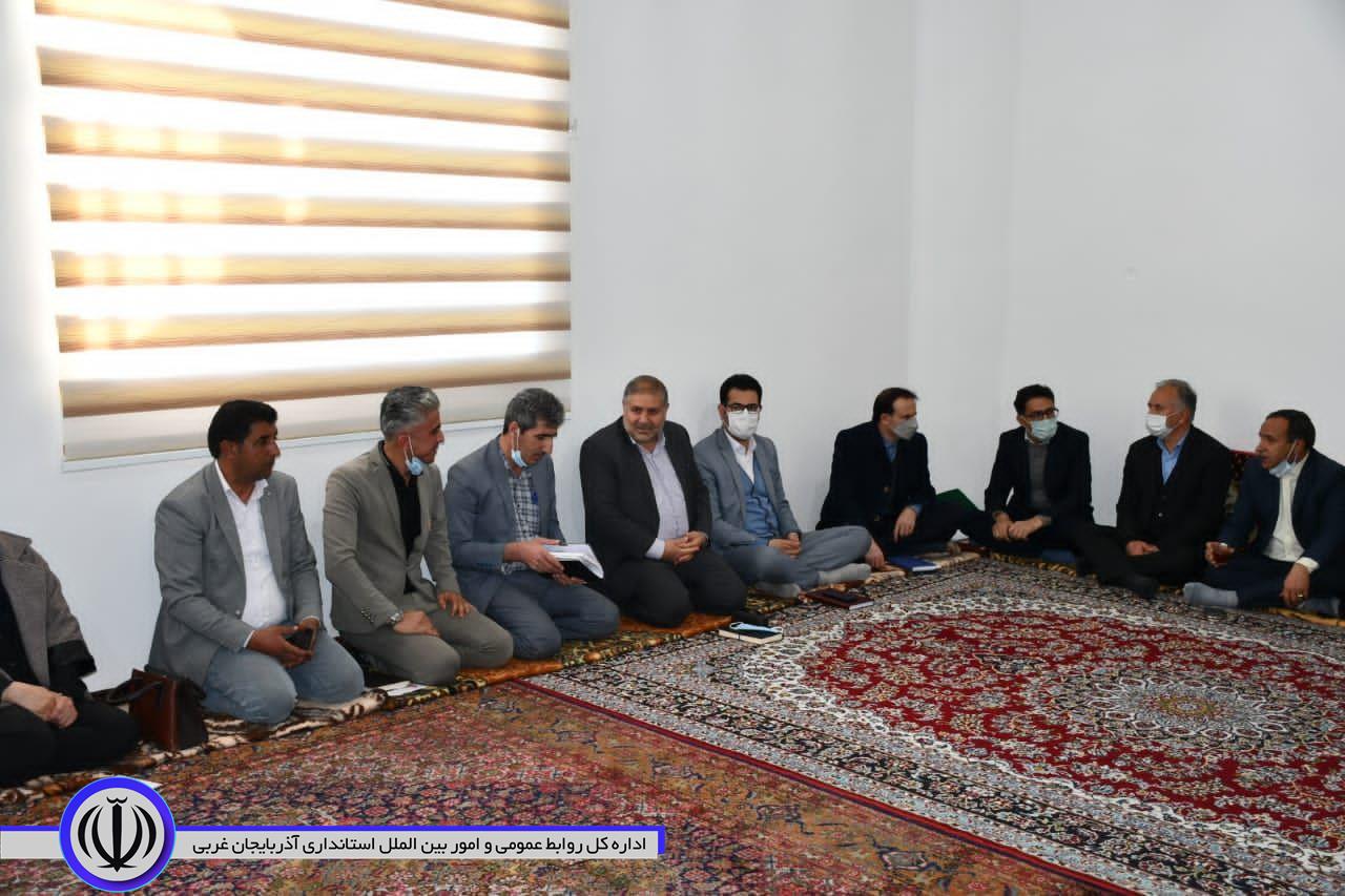 حضور نادر کاظمی فرماندار شهرستان ماکو در جمع صمیمی مردم روستای کوسج