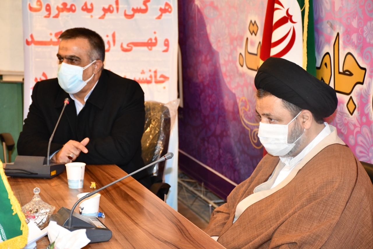 دیدار فرماندار شهرستان ماکو با حجت الاسلام والمسلمین میر محمد هاشمی امام جمعه ماکو