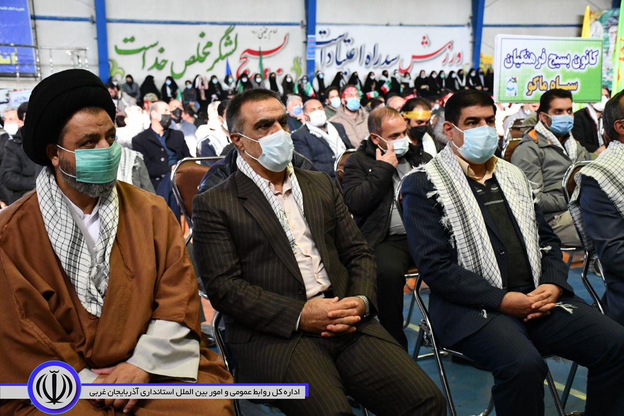 رزمایش نمایش اقتدار بسیجیان شهرستان ماکو