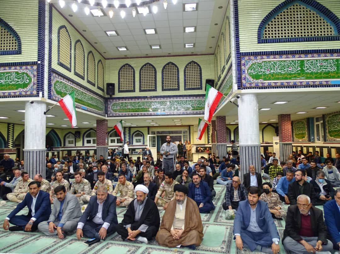 برگزاری مراسم سوم خرداد در شهر مرزی بازرگان