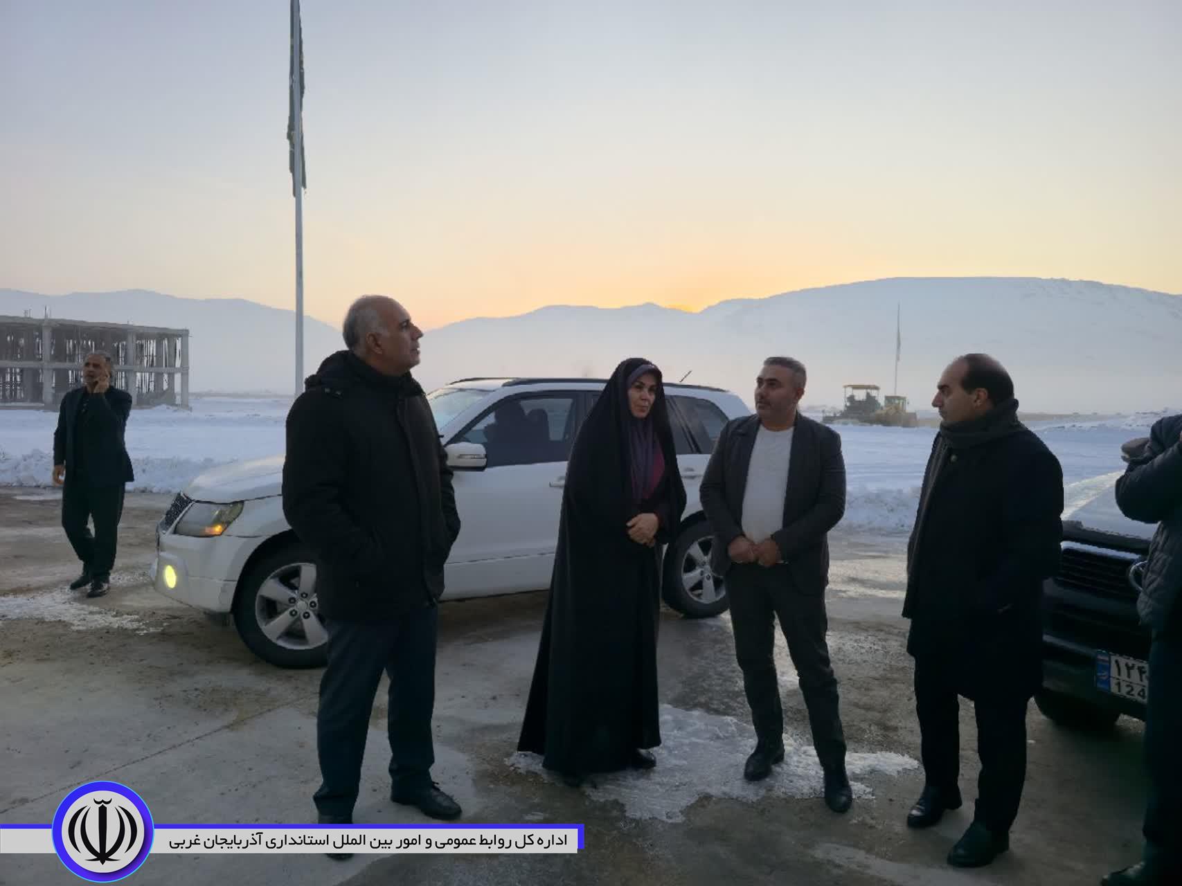 بازدید معاون اقتصادی استاندار، و فرماندار ماکو از مجتمع خدمات رفاهی بین‌راهی و تیرپارک شرکت تجارت باختر آذربایجان