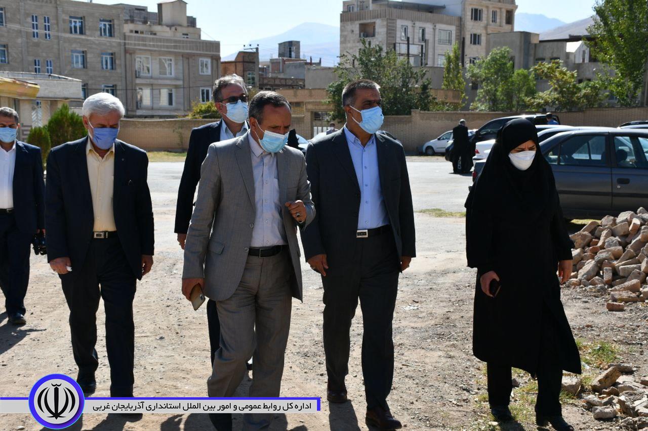 بازدید محمدی ایروانلو فرماندار شهرستان ماکو بهمراه مدیرکل آموزش و پرورش استان آذربایجان غربی از پروژه های در دست اجرای مدرسه های استثنایی امید و شهید رجایی آموزش و پرورش شهرستان ماکو