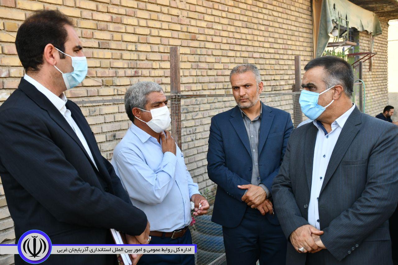 بازدید و بررسی میدانی فرماندار ماکو از روستای هندور