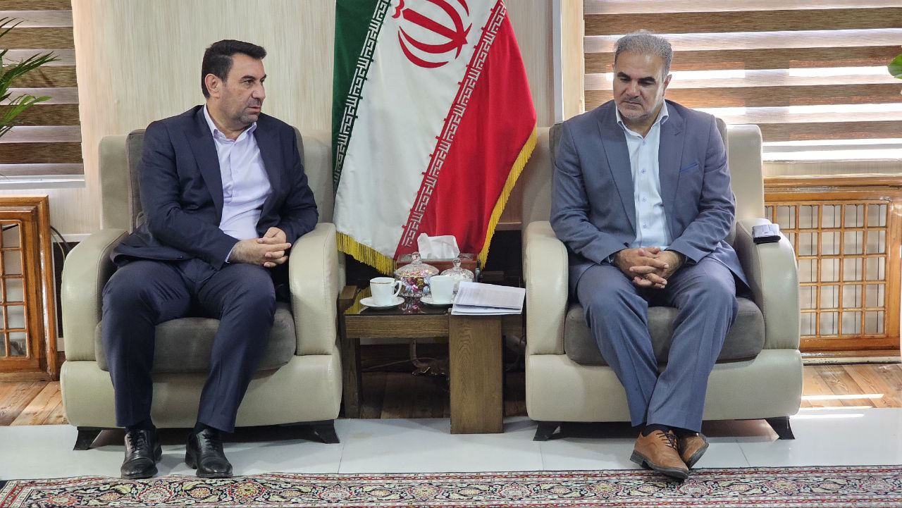 دیدار پاشایی مدیرکل امور روستایی استانداری آذربایجان غربی با رامین موحدی فرماندار شهرستان ماکو